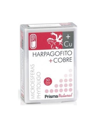 Harpagofito + Cobre Microesferas 30Cap. de Prisma Natural