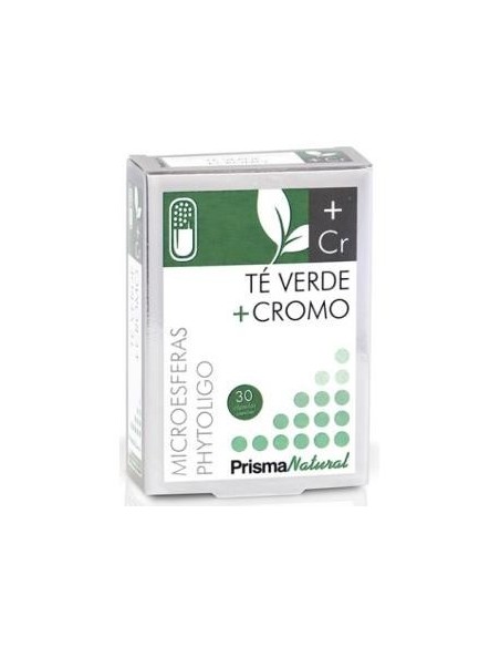 Te Verde + Cromo Microesferas 30Cap. de Prisma Natural