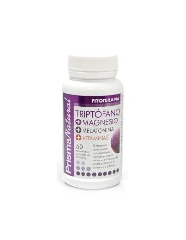 Triptofano+Mg+Melatonina+Vitaminas 60 Comprimidos de Prisma