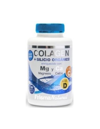 Colageno Porcino + Silicio Organico 180 Comprimidos Prisma Natural