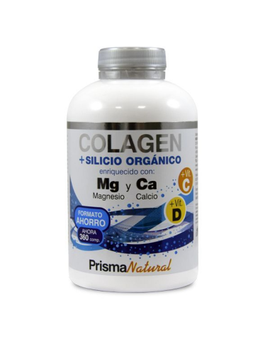 Colageno Porcino + Silicio Organico 360 Comprimidos Prisma Natural
