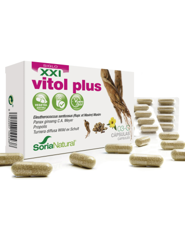 Vitol Plus 30 capsulas de Soria Natural