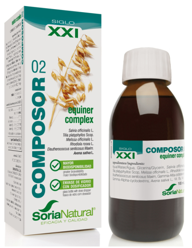 Composor 2 Equiner Complex Xxi 100Ml. de Soria Natural