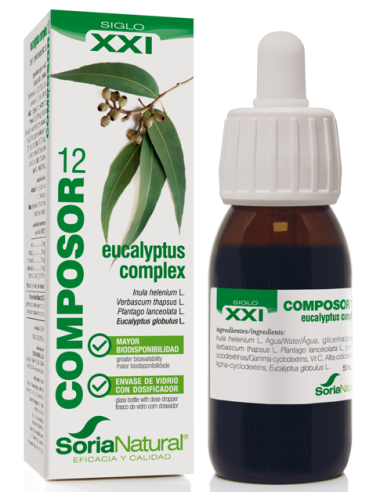 Composor 12 Eucalyptus Complex Xxi 50Ml. de Soria Natural
