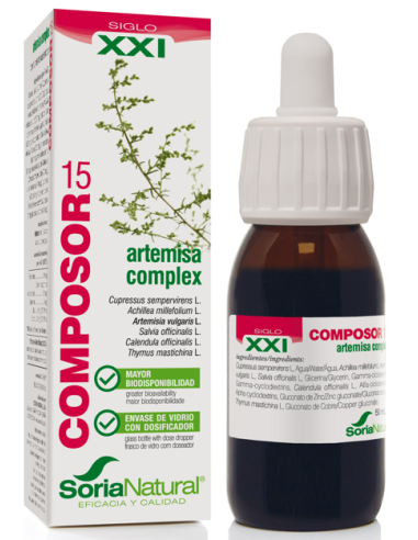 Composor 15 Artemisa Complex Xxi 50Ml. de Soria Natural