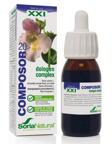 Composor 20 Dologen Complex Xxi 50Ml. de Soria Natural
