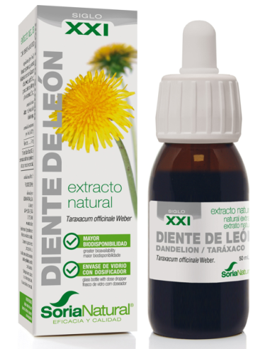 Ext. Diente De Leon Xxi 50Ml. S/Al de Soria Natural