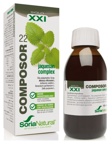 Composor 22 Jaquesan Complex Xxi 100Ml. de Soria Natural