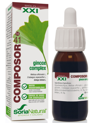 Composor 41 Gincox Complex Xxi 50Ml. de Soria Natural
