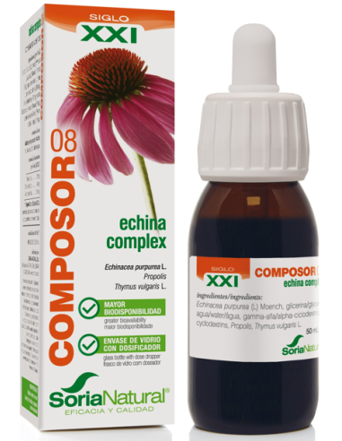 Composor 8 Echina Complex Xxi 50Ml. de Soria Natural