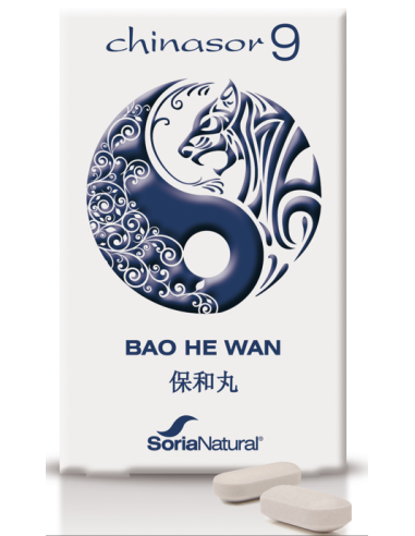 Chinasor 9 Bao He Wan 30 Comprimidos de Soria Natural