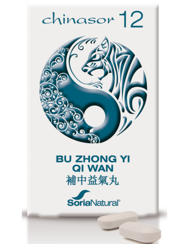 Chinasor 12 Bu Zhong Yi Qi Wan 30 Comprimidos de Soria Natural