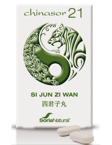 Chinasor 21 Si Jun Zi Wan 30 Comprimidos de Soria Natural
