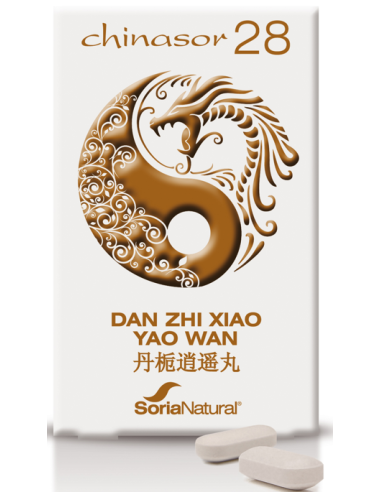 Chinasor 28 Dan Zhixiao Yao Wan 30 Comprimidos de Soria Natural
