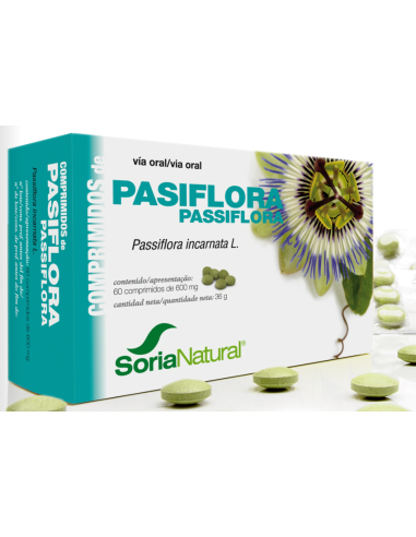 Pasiflora 60 Comprimidos de Soria Natural