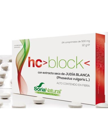 Hc Block 24 Comprimidos de Soria Natural