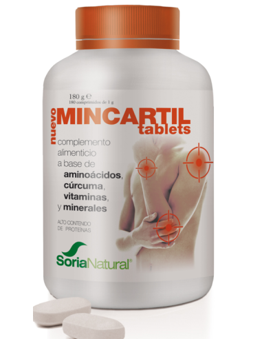 Mincartil Reforzado 180 Comprimidos de Soria Natural