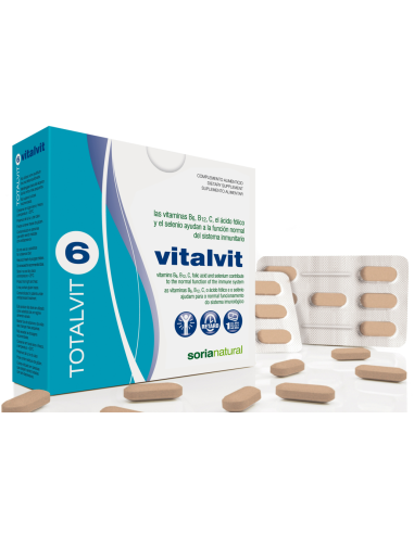 Totalvit 6 Vitalvit Optimismo Y Vitalidad 28 Comprimidos de