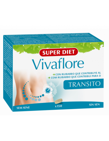 Vivaflore Transito - 150 Comp 400 Mg de Superdiet