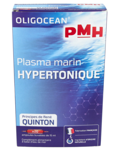 Pmh - Oligocean 20X 5 Ml Plasma Marino Hipertonico de Superdiet