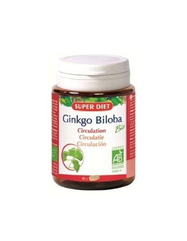 Ginkgo Biloba Bio - 80 Comprimidos de Superdiet