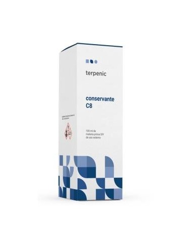 Sharomix C8 Conservante Cosmetico 100 Mililitros Terpenic