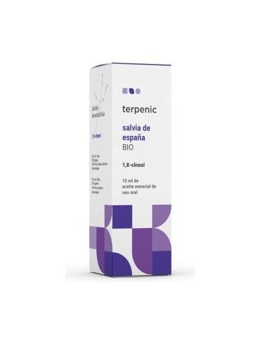 Salvia España Aceite Esencial Alimentario Bio 10 Ml Terpenic