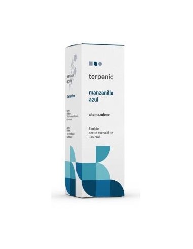 Manzanilla Azul Aceite Esencial Alimentario 5 Mililitros Terpenic