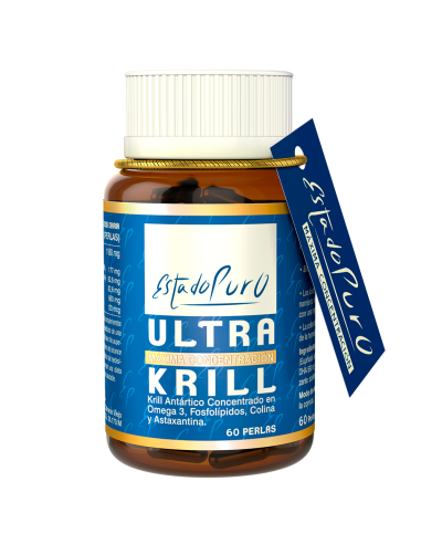 Ultra Krill 60 Perlas Estado Puro de Tongil