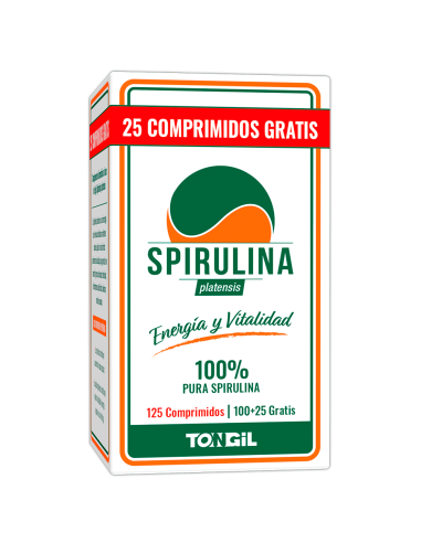 Spirulina 125 Comprimidos de Tongil