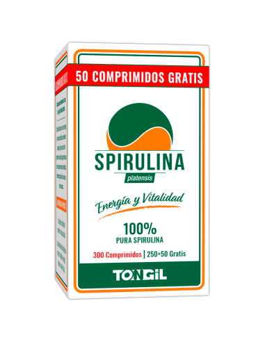 Spirulina 300 Comprimidos de Tongil