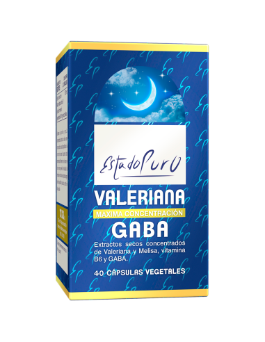 Valeriana Con Gaba 40Cap. Estado Puro de Tongil