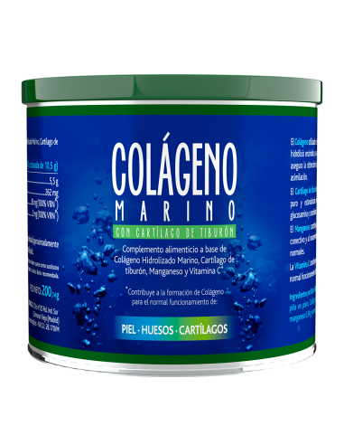 Colageno Marino Con Cartilago De Tiburon 200Gr. de Tongil