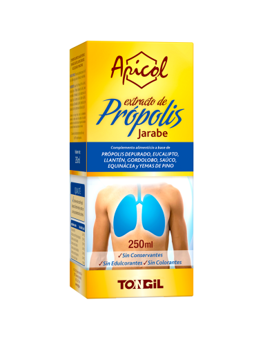 Apicol Extracto Propolis Jarabe 250Ml. de Tongil