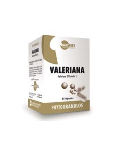 Valeriana Phytogranulos 45Caps. de Waydiet Natural Products