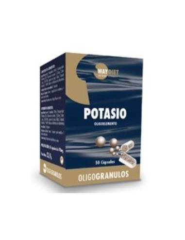 Potasio Oligogranulos 50Caps. de Waydiet Natural Products