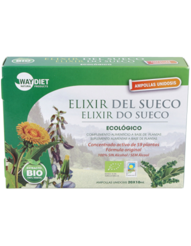 Elixir Del Sueco 20Amp. Bio de Waydiet Natural Products