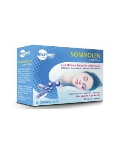 Somnolen Amapola 30Caps. de Waydiet Natural Products