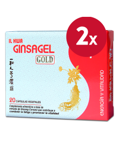 Pack 2 Unidades Ginsagel Il Hwa 20Cap. de Tongil.