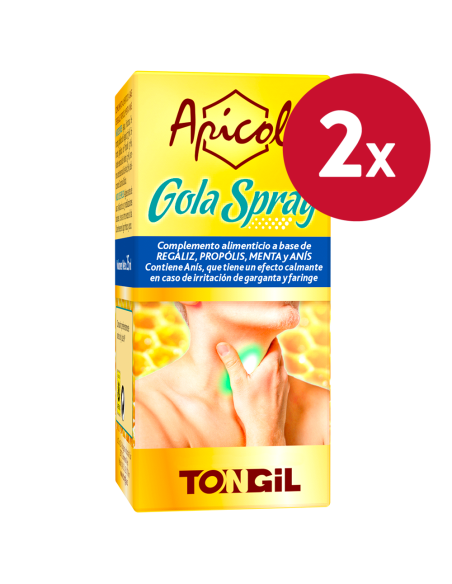 Pack 2 Unidades Spray Gola 25Ml de Tongil.