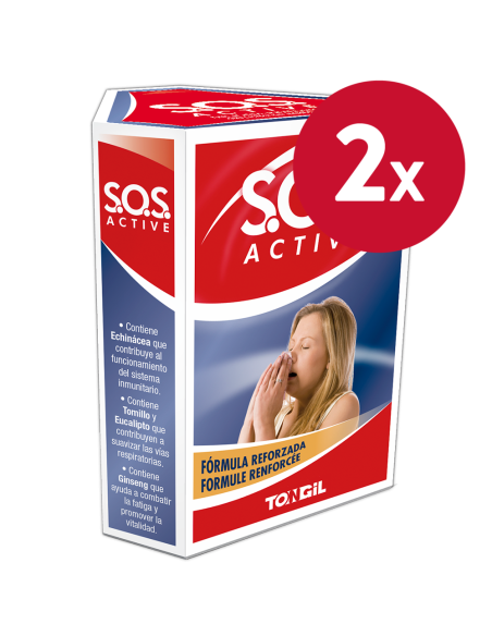 Pack 2 Unidades Sos Active 3Frascos 60Ml. de Tongil.