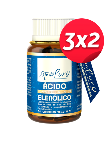 Pack 3X2 Acido Elenolico 30Cap. Estado Puro de Tongil..