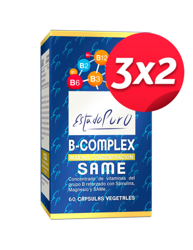 Pack 3X2 B Complex-Same 60Cap. Estado Puro de Tongil..