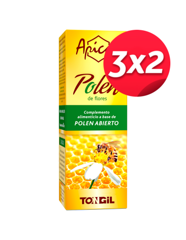 Pack 3X2 Apicol Polen 60Ml de Tongil..