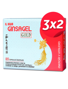 Pack 3X2 Ginsagel Il Hwa 20Cap. de Tongil..