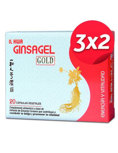 Pack 3X2 Ginsagel Il Hwa 20Cap. de Tongil..
