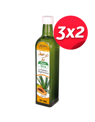Pack 3X2 Vitaloe Zumo (Aloe Y Papaya) 500Ml. de Tongil..