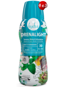 Pack 4x3 uds Drenalight Hydra Solución Oral600 Ml De Dietmed