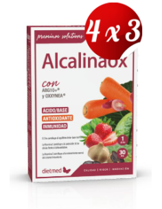 Pack 4x3 uds Alcalinaox30 Capsulas De Dietmed