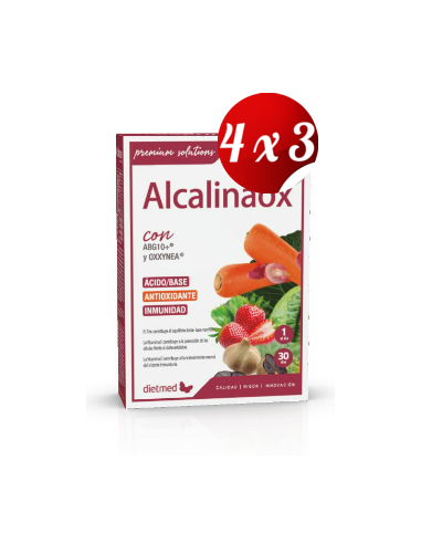 Pack 4x3 uds Alcalinaox30 Capsulas De Dietmed